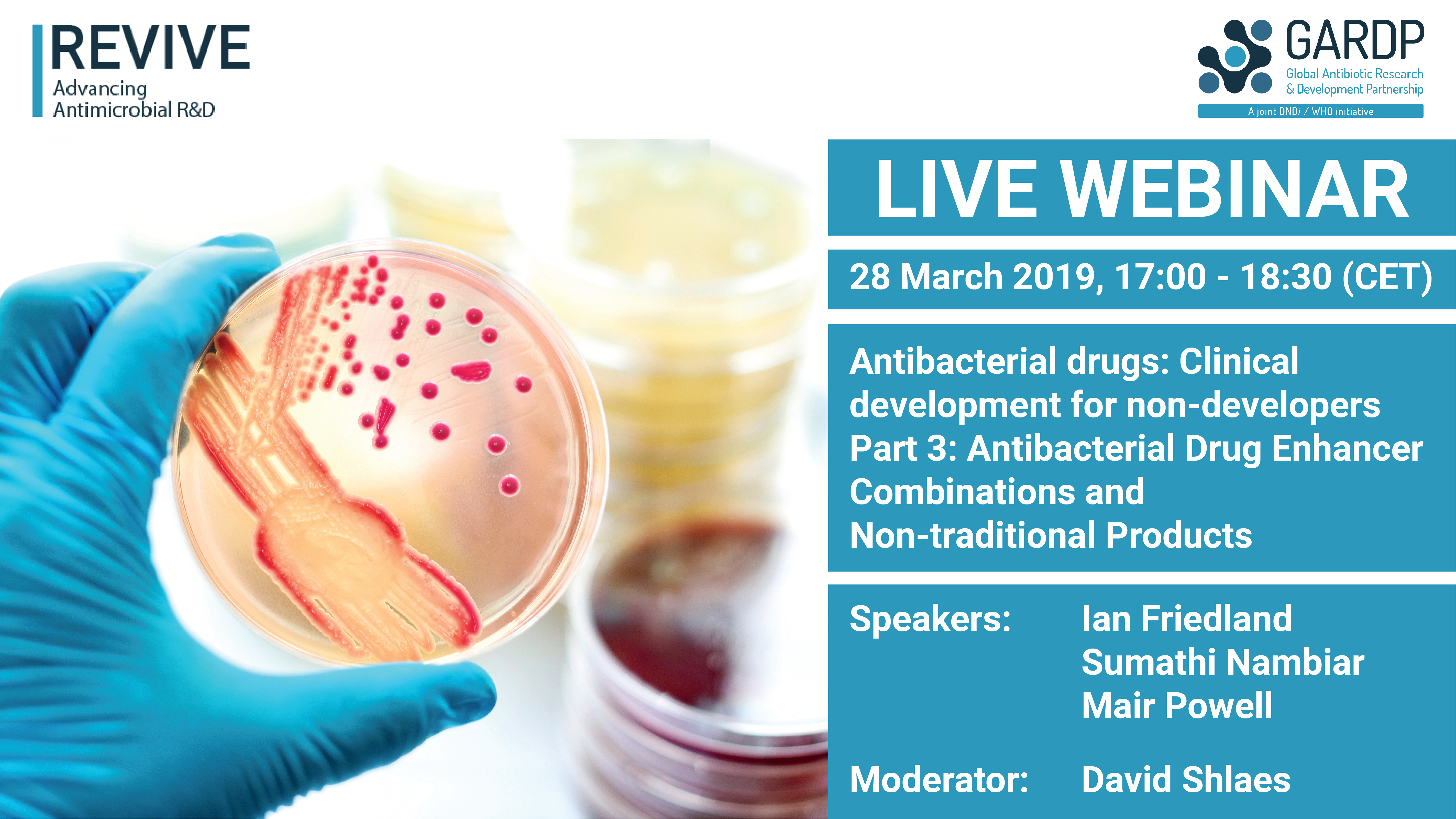 <br>Antibacterial drugs: Clinical development for non-developers </br> Part 3: Non-traditional approaches