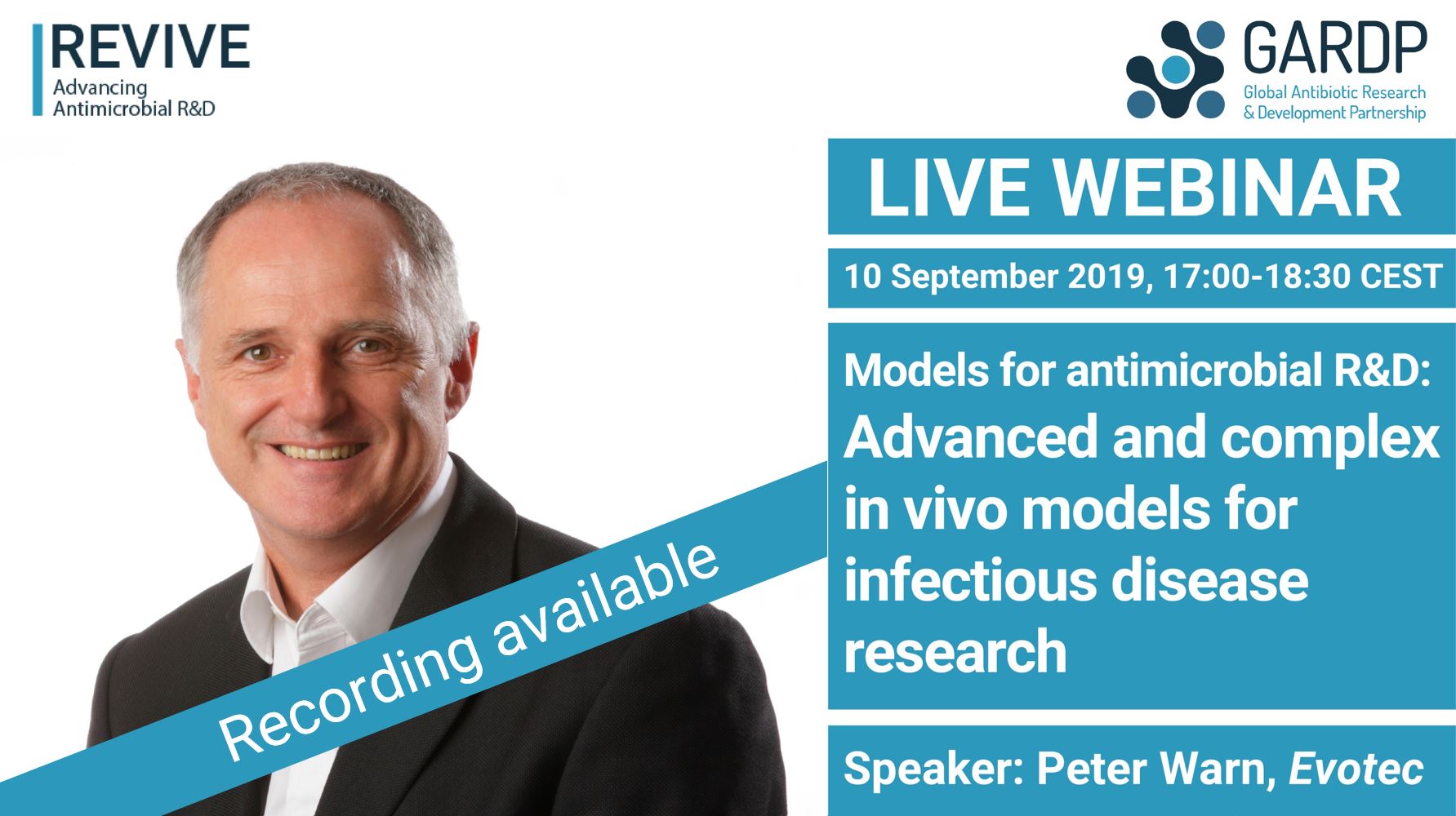 Models for antimicrobial R&D: Advanced and complex in vivo models for infectious disease research