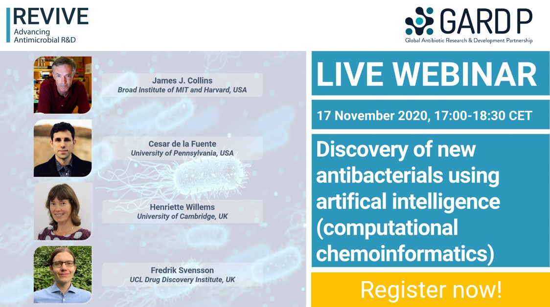 Discovery of new antibacterials using artificial intelligence (computational chemoinformatics)