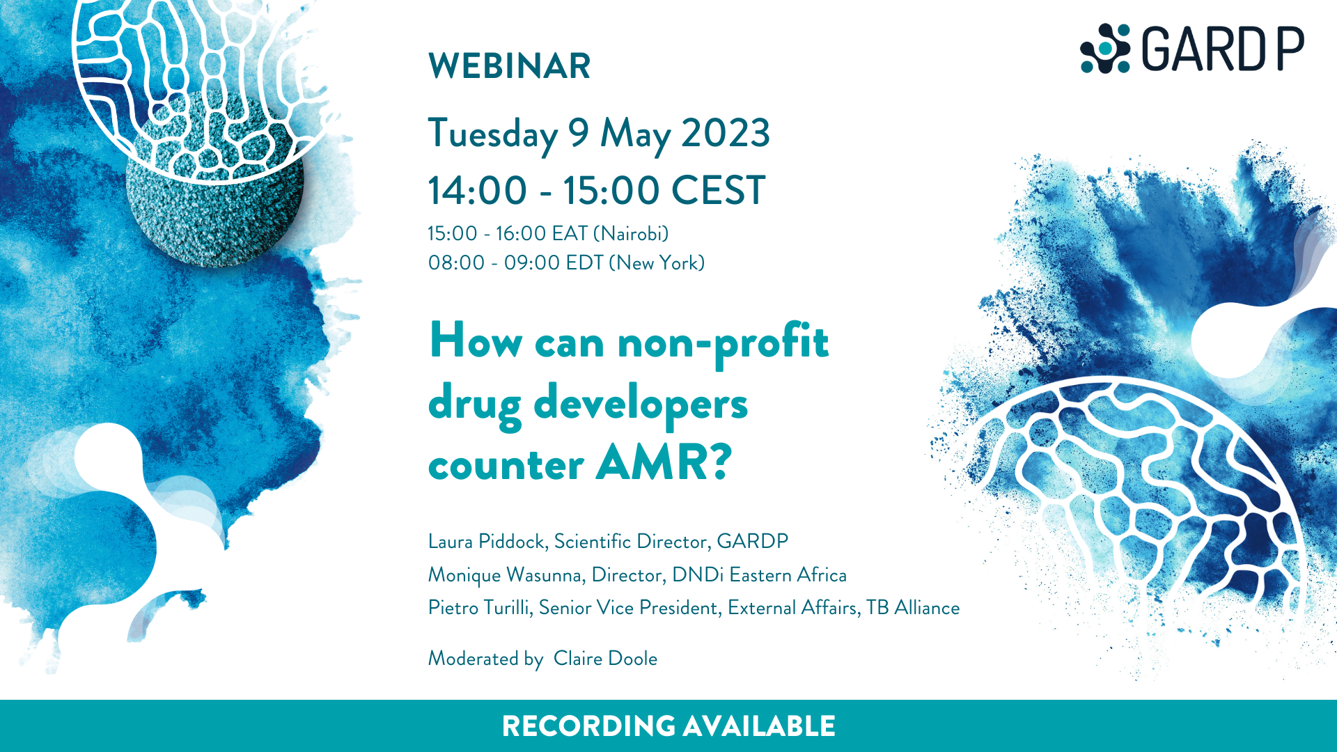 How can non-profit drug developers counter AMR?