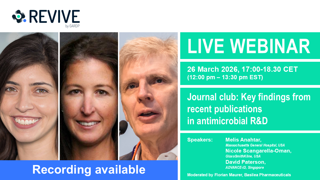 Journal Club: Key findings from recent publications in antimicrobial R&D